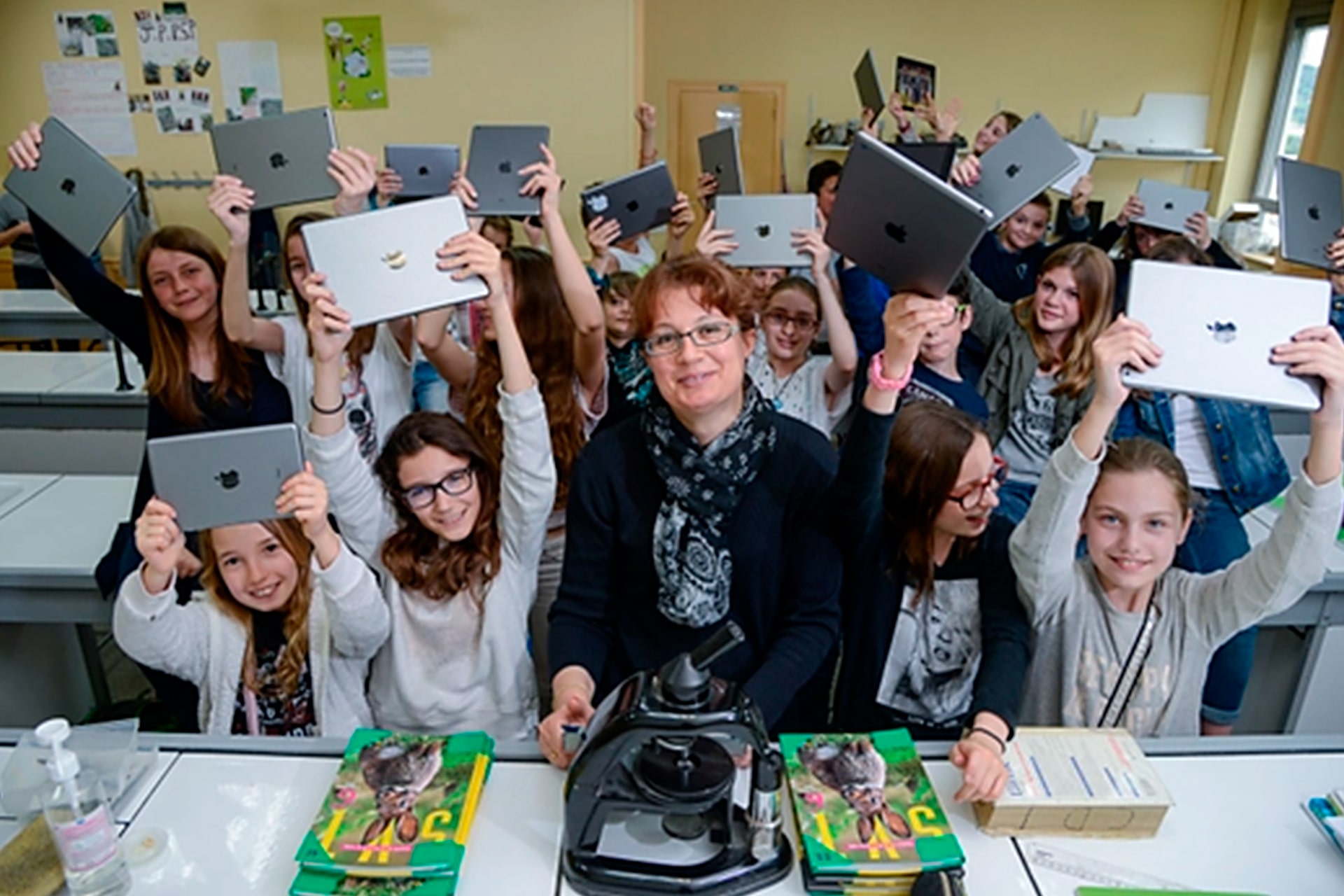 Photo Reportage pour Apple Education par La Compagniei Creative