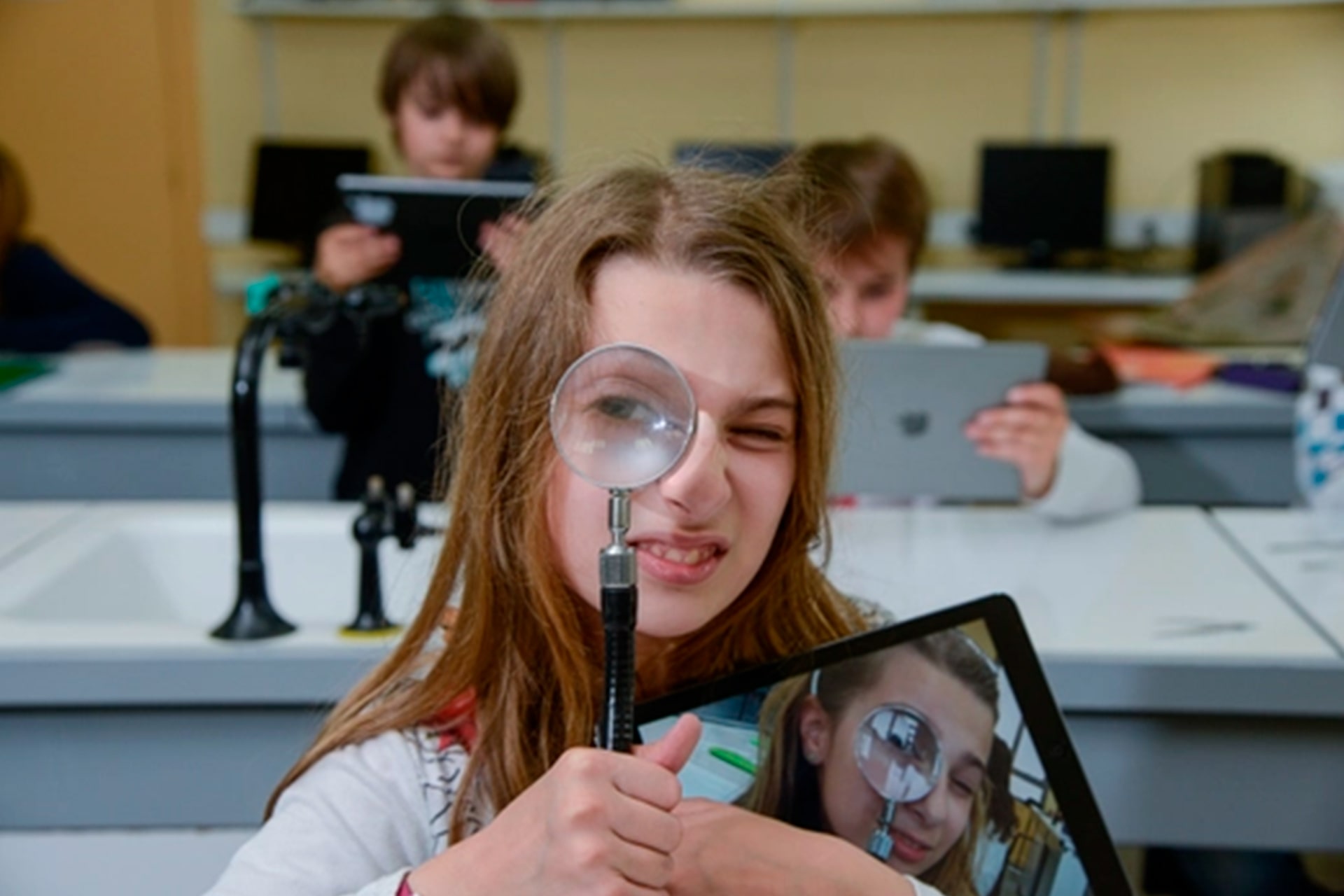 Photo Reportage pour Apple Education par La Compagniei Creative