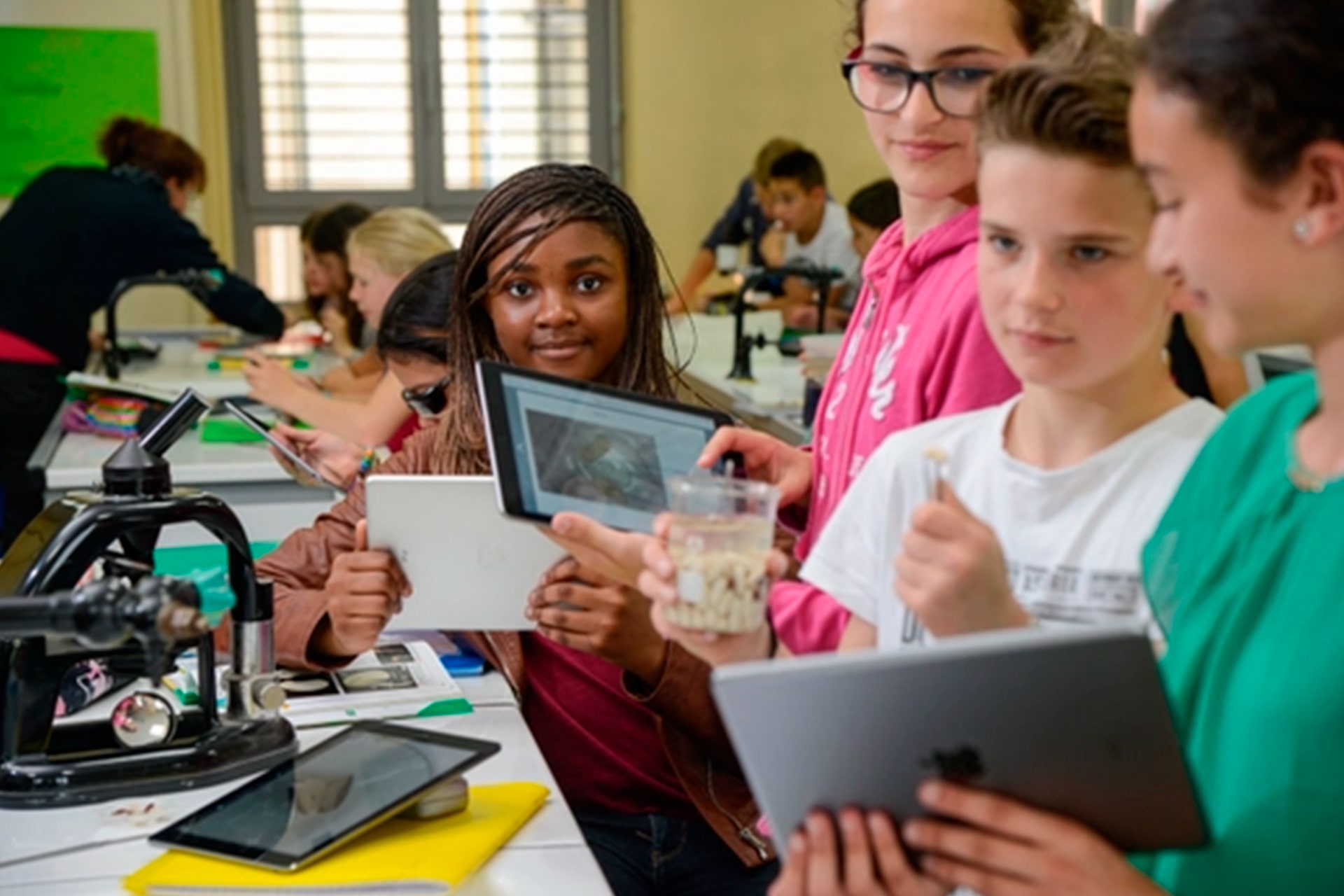 Photo Reportage pour Apple Education par La Compagniei Creative